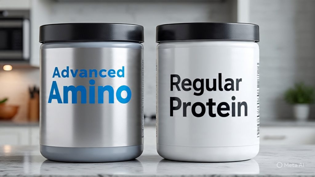 advanced amino vs regular protein